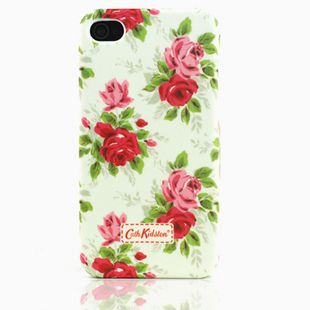 Case cath kidston branca com vermelha